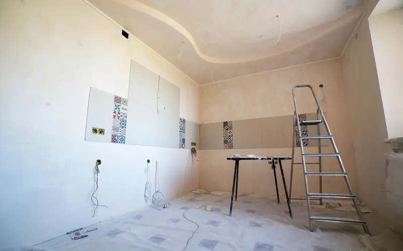 General contractor in Red Bank, TN: interior renovation in progress
